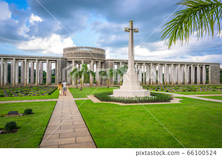 Taukkyan War Cemetery near Yangon, Myanmar. 66100524