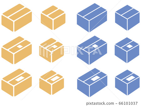 有和沒有憑證的包裹交付象形圖 有和沒有憑證的包裹交付象形圖 66101037