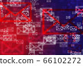 A beautiful glowing icon letter of bokeh effect on 66102272