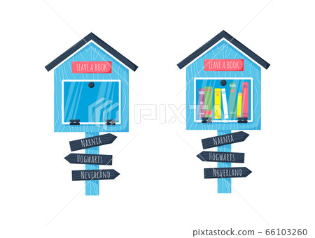 Free books library wooden house Free books library wooden house 66103260