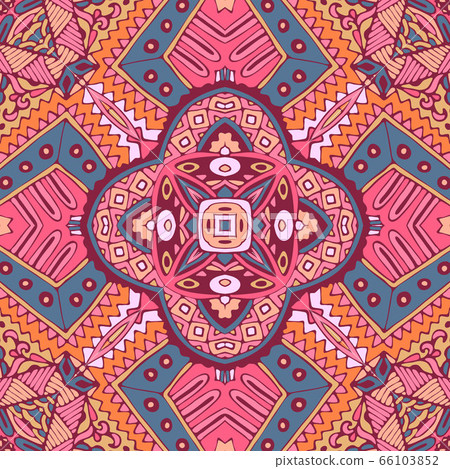 Geometrical vector zen doodle art Ethnic floral Geometrical vector zen doodle art Ethnic floral 66103852