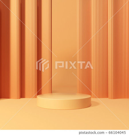 Geometry stage mockup, podium design 66104045