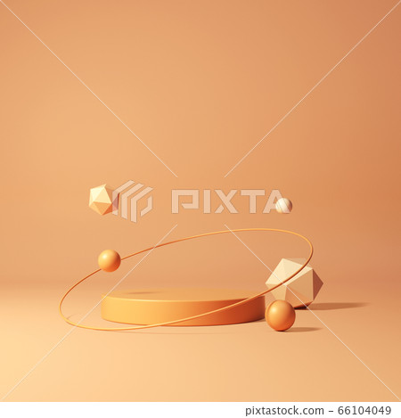 Geometry stage mockup, podium design 66104049