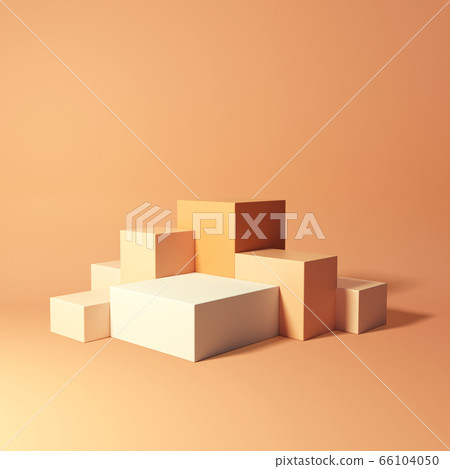Geometry stage mockup, podium design 66104050