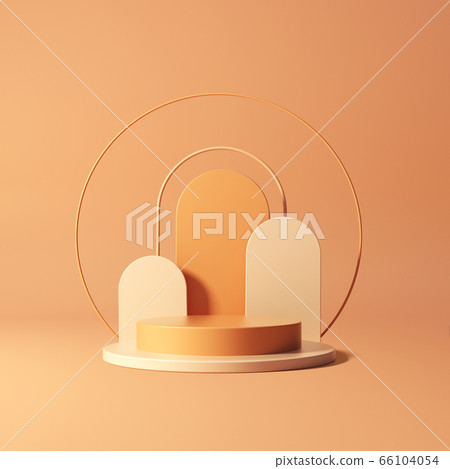 Geometry stage mockup, podium design 66104054