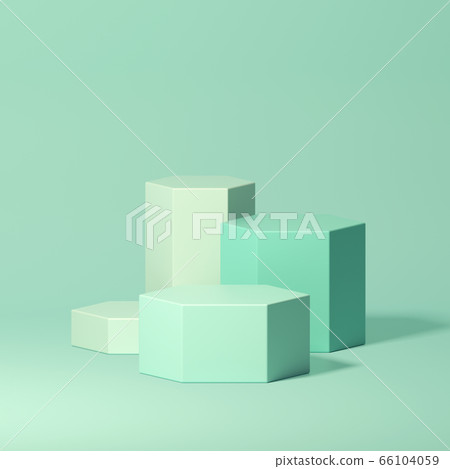 Geometry stage mockup, podium design 66104059