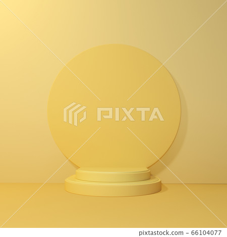 Geometry stage mockup, podium design 66104077