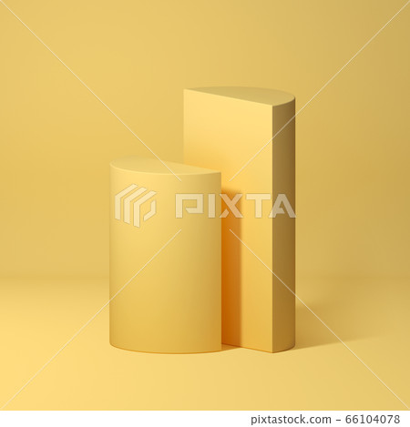 Geometry stage mockup, podium design 66104078