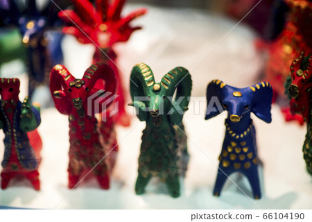 Beautiful vintage colourful wooden satanic dolls Beautiful vintage colourful wooden satanic dolls 66104190