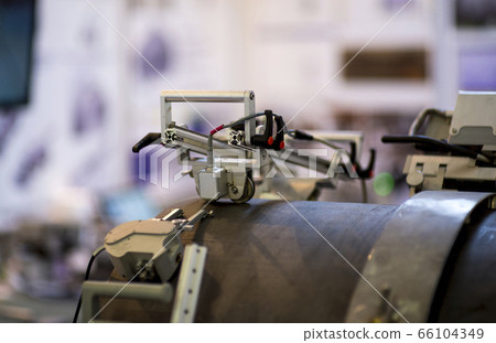 industrial machine for making holes in steel pipes 66104349