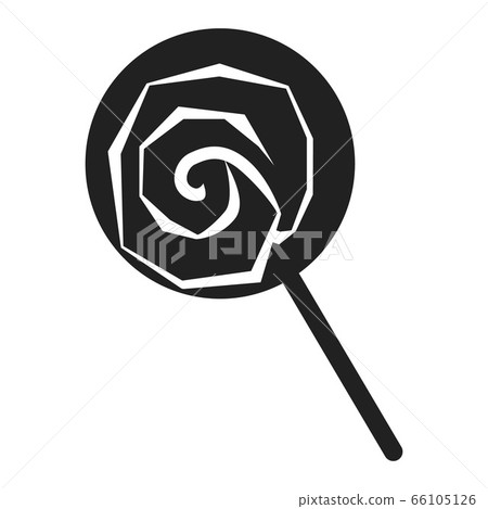 Lollipop icon, simple style 66105126
