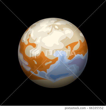 Io planet icon, isometric style Io planet icon, isometric style 66105552