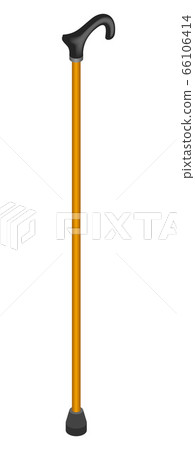 Wood stick icon, isometric style 66106414