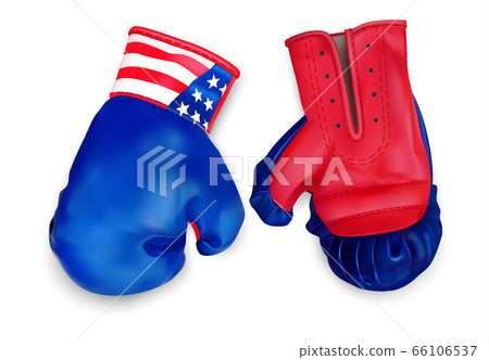 Box gloves icon, realistic style Box gloves icon, realistic style 66106537