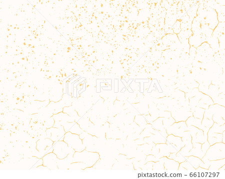 Vector gold chic texture. Patina scratch golden distress grunge background. Gold distressed effect. Vector gold chic texture. Patina scratch golden distress grunge background. Gold distressed effect. 66107297