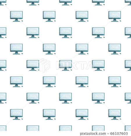 Desktop computer pattern seamless - Stock Illustration [66107603] - PIXTA