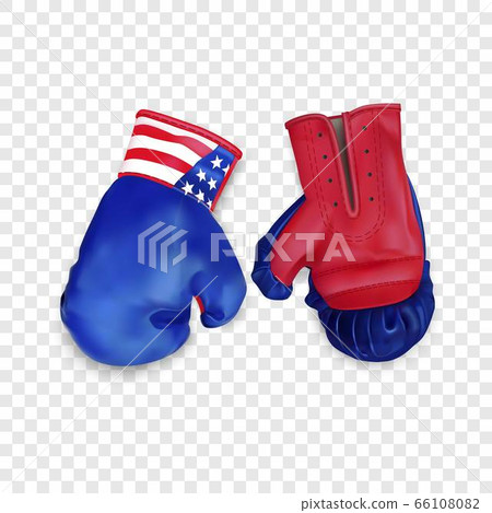 Box gloves icon, realistic style Box gloves icon, realistic style 66108082