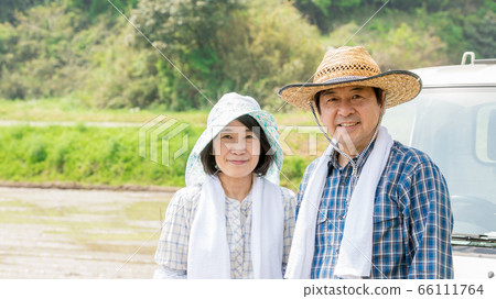 農業夫婦 農業夫婦 66111764