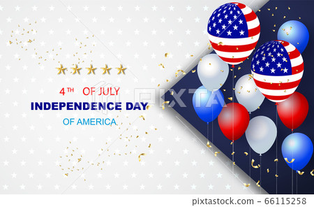 Balloons of USA American Happy 4th of July Balloons of USA American Happy 4th of July 66115258