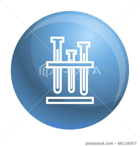 Test tube stand icon, simple style - Stock Illustration [66116057] - PIXTA