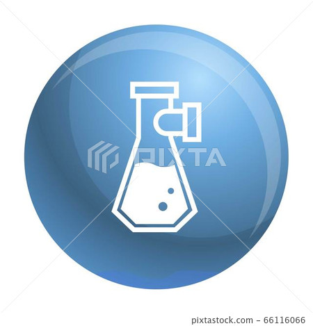 Double flask icon, simple style 66116066