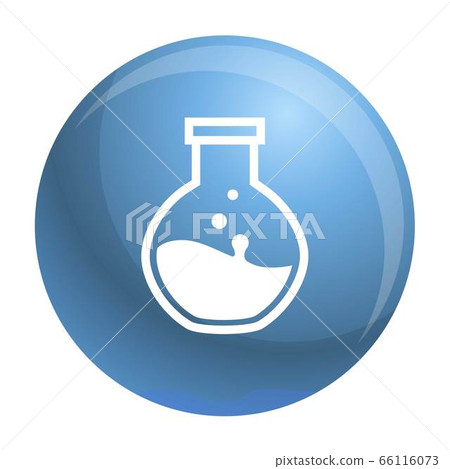 Round flask icon, simple style - Stock Illustration [66116073] - PIXTA