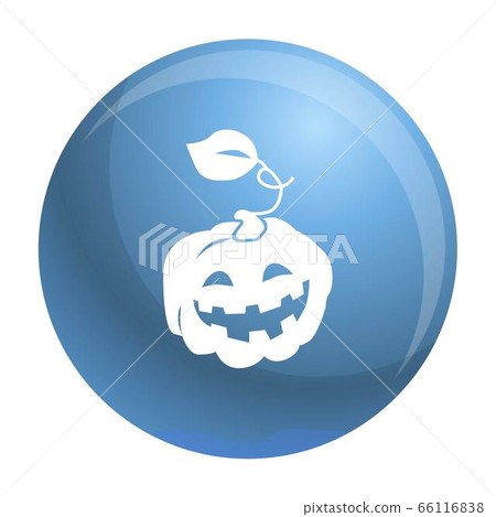Pumpkin icon, simple style 66116838