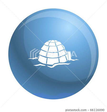 Igloo icon, simple style Igloo icon, simple style 66116890