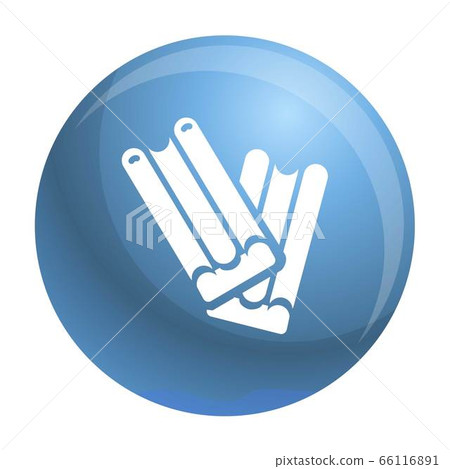 Chocolate stick icon, simple style Chocolate stick icon, simple style 66116891