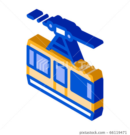 Public Transport Aerial Lift isometric icon vector illustration Public Transport Aerial Lift isometric icon vector illustration 66119471