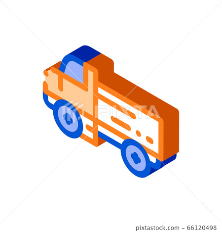Farmland Delivery Truck isometric icon vector illustration Farmland Delivery Truck isometric icon vector illustration 66120498
