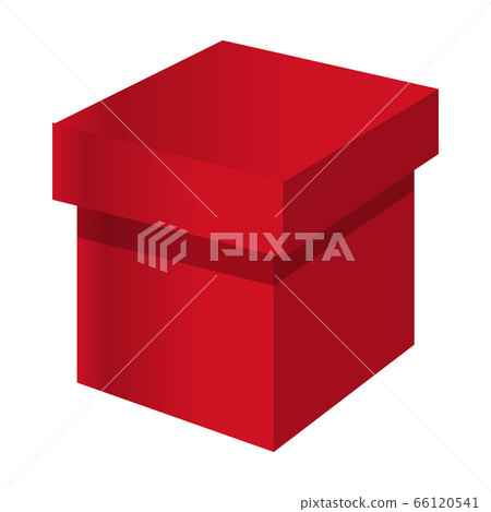 Red box icon, cartoon style Red box icon, cartoon style 66120541