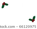 Christmas card (2 holly) beside NO2 66120975
