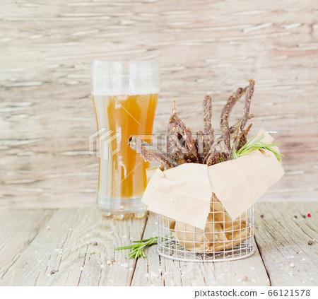 jerked meat, cow, deer, wild beast or biltong with jerked meat, cow, deer, wild beast or biltong with 66121578