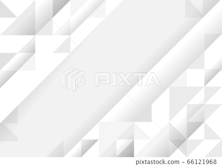 Abstract background white color geometric triangle shape. Abstract background white color geometric triangle shape. 66121968
