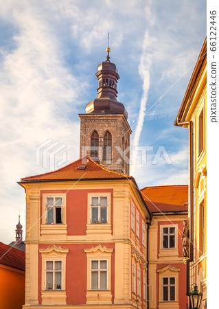 Historic houses in the center of Kutna Hora. 66122446