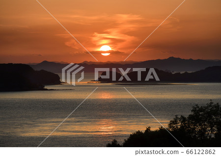 瀨戶內海的日落 瀨戶內海的日落 66122862