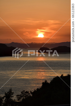 瀨戶內海的日落 66122863