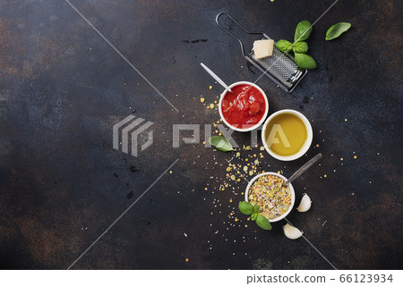 Ingredients for cookind vegetarian mix of legume Ingredients for cookind vegetarian mix of legume 66123934