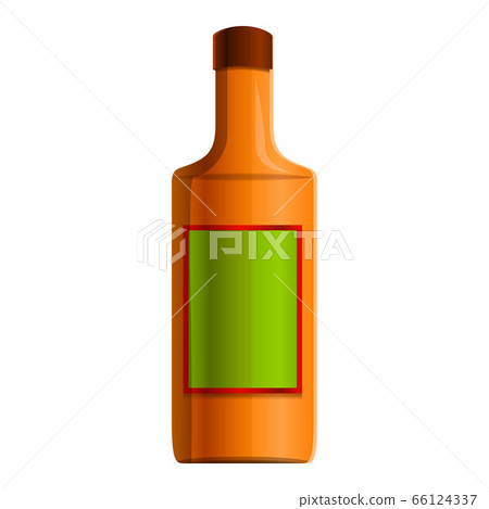 Mexican tequila icon, cartoon style 66124337