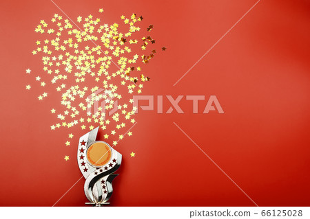 Golden Superprize with a scattering of stars on a Golden Superprize with a scattering of stars on a 66125028