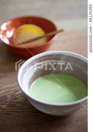 甜蜜的地方與抹茶的形象 66126269