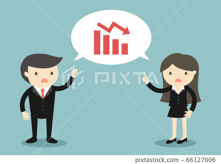 Business concept, Two bosses are talking about 66127006
