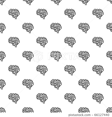 Brain organ pattern seamless 66127440