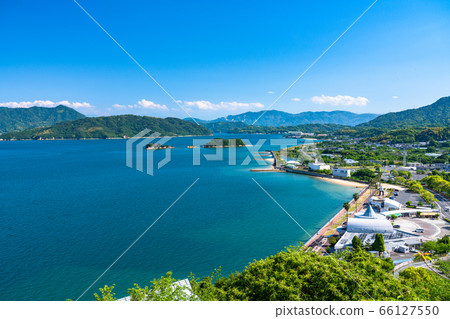《Ehime Prefecture》Shimanami Kaido/Omishima Coast 《From Tatara Observatory》 《Ehime Prefecture》Shimanami Kaido/Omishima Coast 《From Tatara Observatory》 66127550