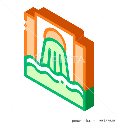 Waste Outpouring From Spout isometric icon vector illustration Waste Outpouring From Spout isometric icon vector illustration 66127686