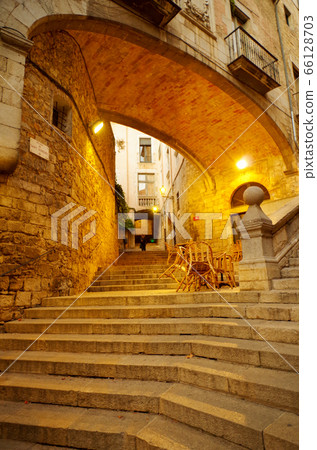 西班牙赫羅納市容 66128703