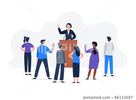 Female political character and electorate. Female political character and electorate. 66132687