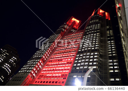 東京都警戒時的東京都政府 66136440