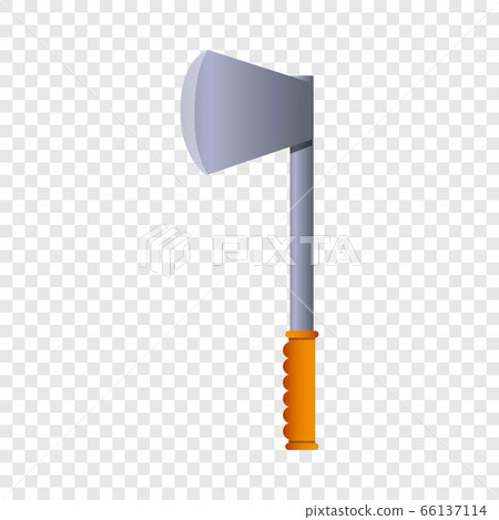 Hiking axe icon, cartoon style Hiking axe icon, cartoon style 66137114